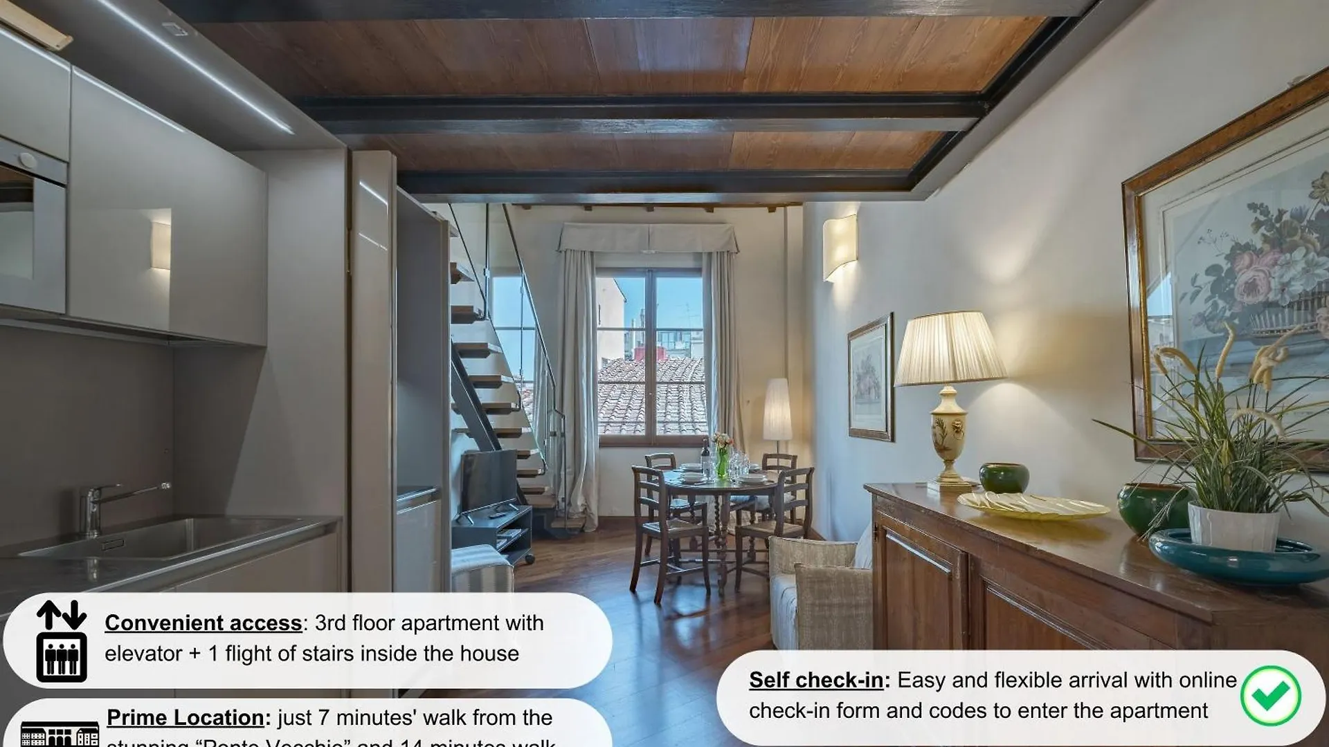 Tiziano Big Penthouse In The Oltrarno Apartment Florence
